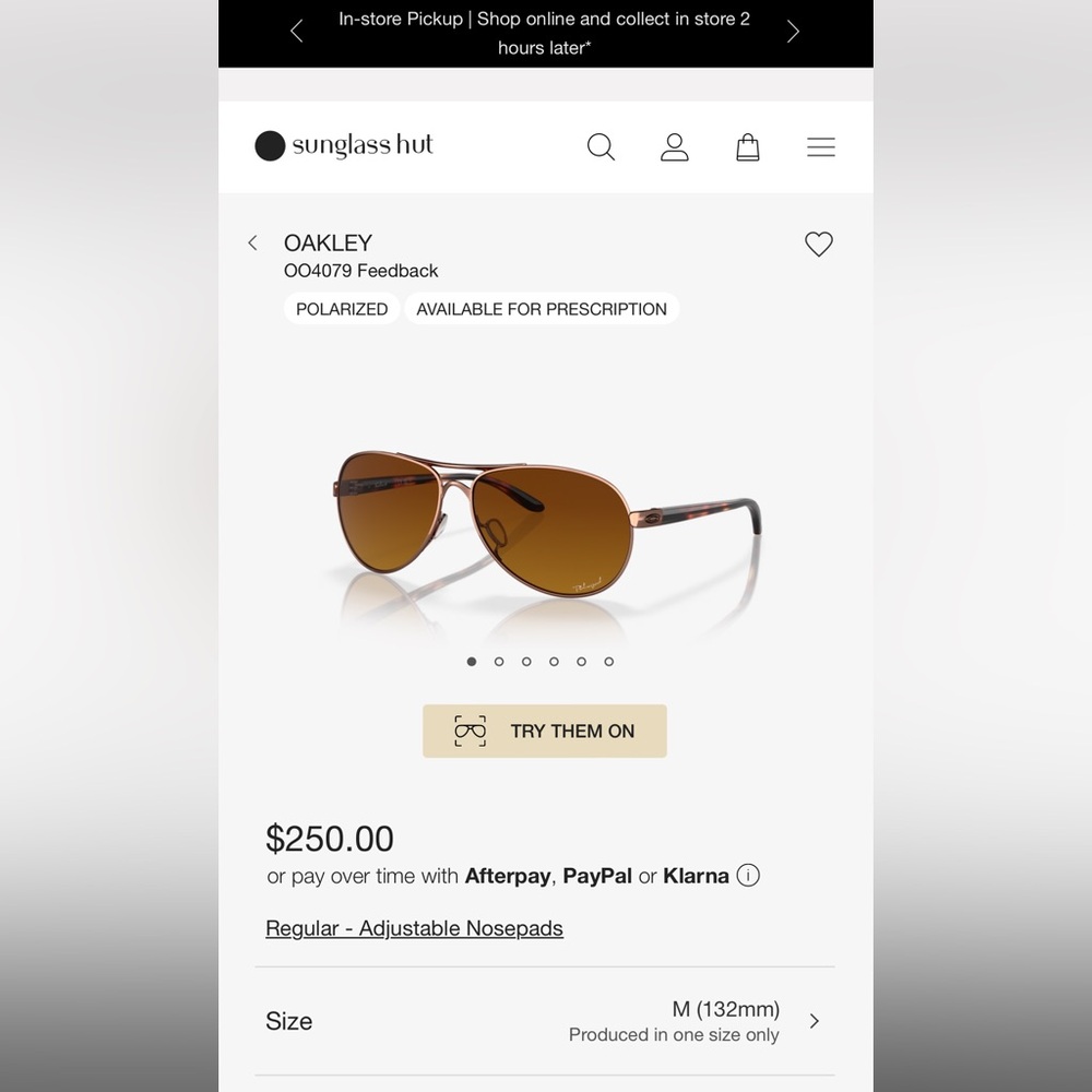 Oakley men’s sunglasses OO4079 Feedback
